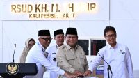 Gubernur Lampung Dampingi Presiden Resmikan RS KH M Tohir Di Kabupaten Pesisir Barat