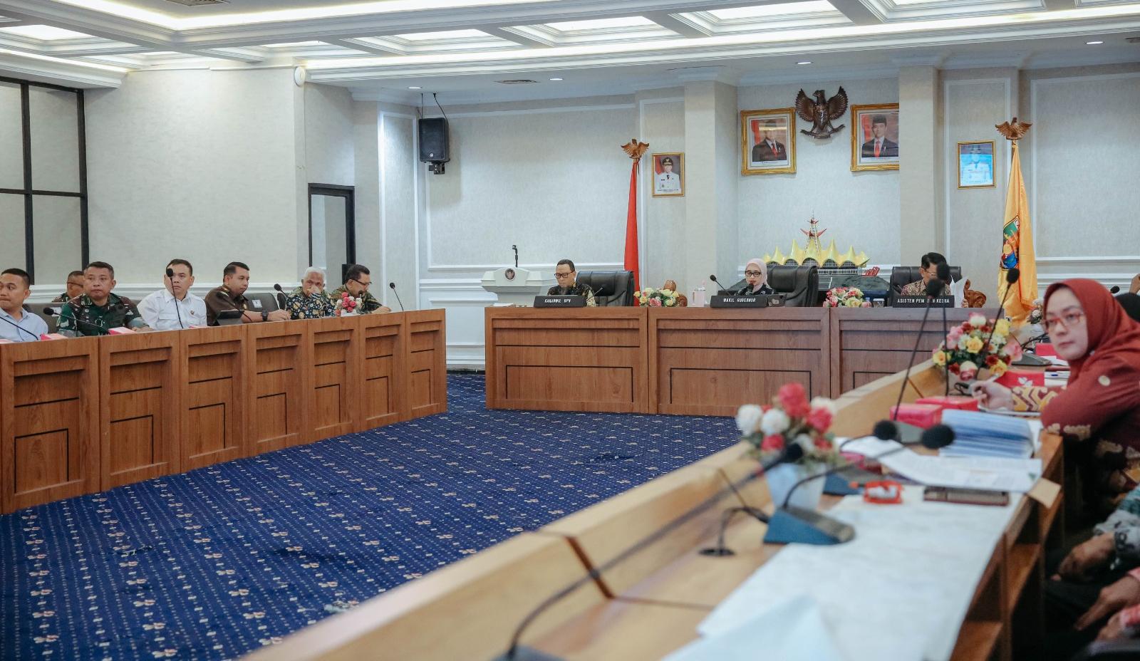 Gubernur Mirza Bentuk Tim Koordinasi dan Fasilitasi Penanganan serta Penyelesaian Masalah Pertanahan di Provinsi Lampung