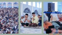 Gubernur Mirza Shalat Ied Bersama Ribuan Masyarakat Lampung, Ajak Perkuat Kepedulian dan Persatuan