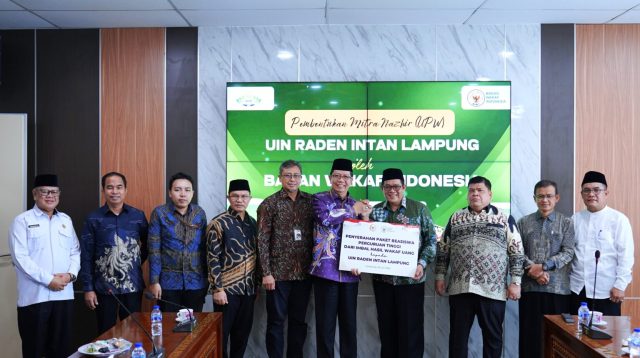 UIN RIL Bentuk Mitra Nazhir BWI, Perkuat Gerakan Dana Abadi Berbasis Wakaf