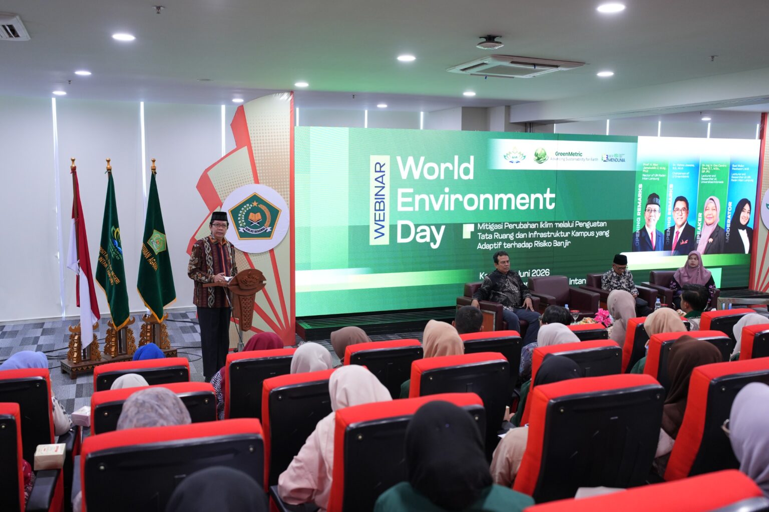 Peringati World Environment Day 2026, UIN Raden Intan Lampung Gelar Webinar Mitigasi Perubahan Iklim