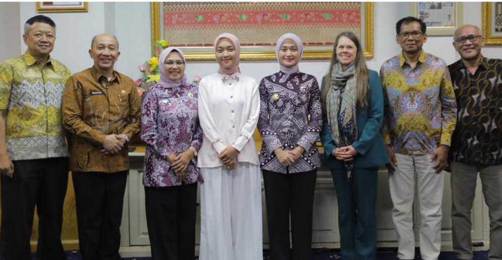 Wagub Jihan Nurlela Terima Kunjungan Organisasi Lingkungan Internasional