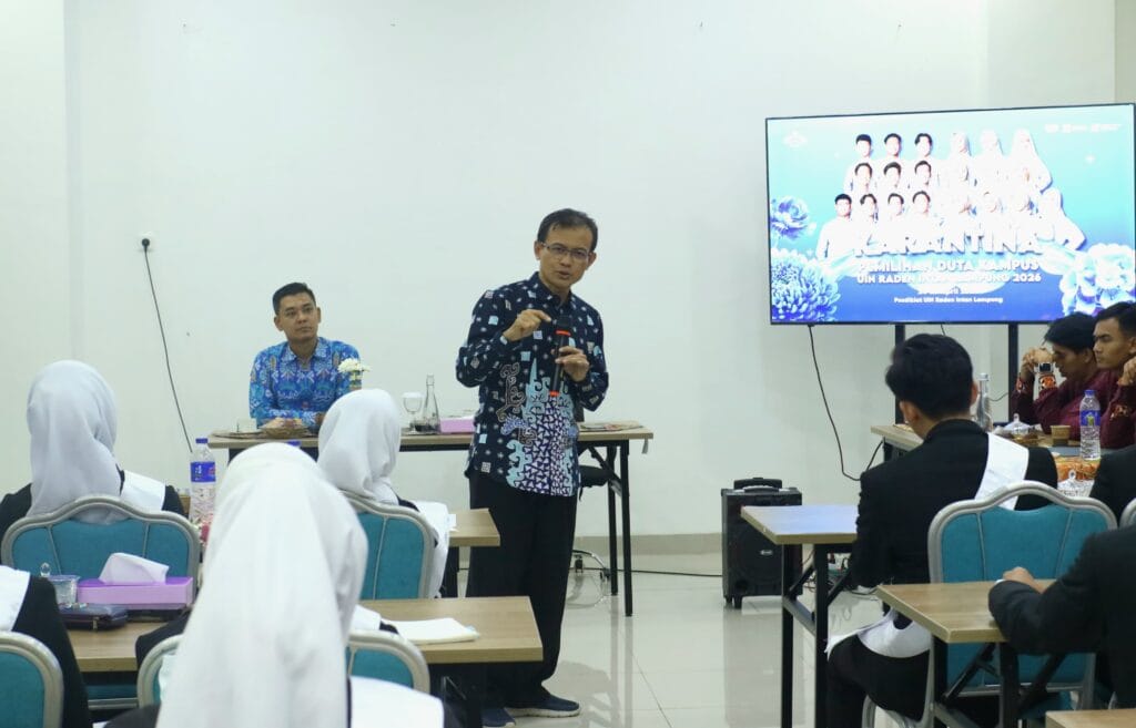 WR III UIN RIL Tekankan Calon Duta Kampus Perkuat Karakter Intelektual, Spiritual, dan Integritas