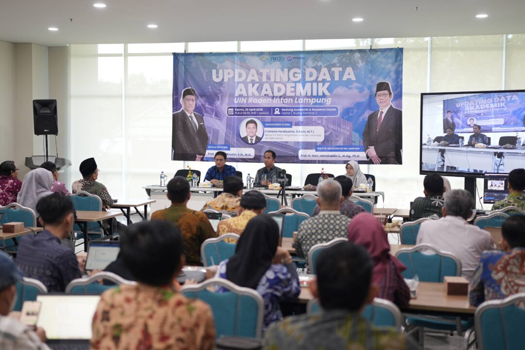 PTIPD UIN RIL Gelar Workshop Updating Data Akademik