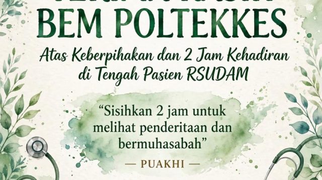 BEM Poltekkes Tanjungkarang Dapat Apresiasi Usai Dua Jam Tinjau Pelayanan RSUD Abdul Moeloek
