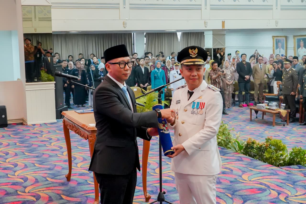 Gubernur Lampung Lantik M. Galang Putra Rahman sebagai Wakil Bupati Way Kanan