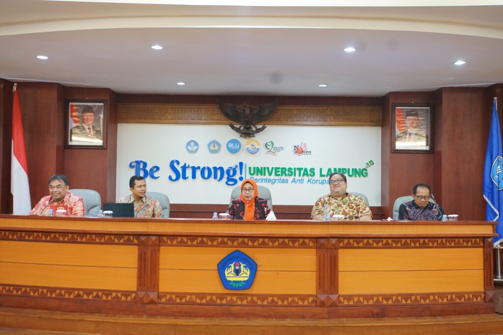 Unila Gelar Workshop Kerja Sama Berdampak Perkuat IKU 5 dan Hilirisasi Riset
