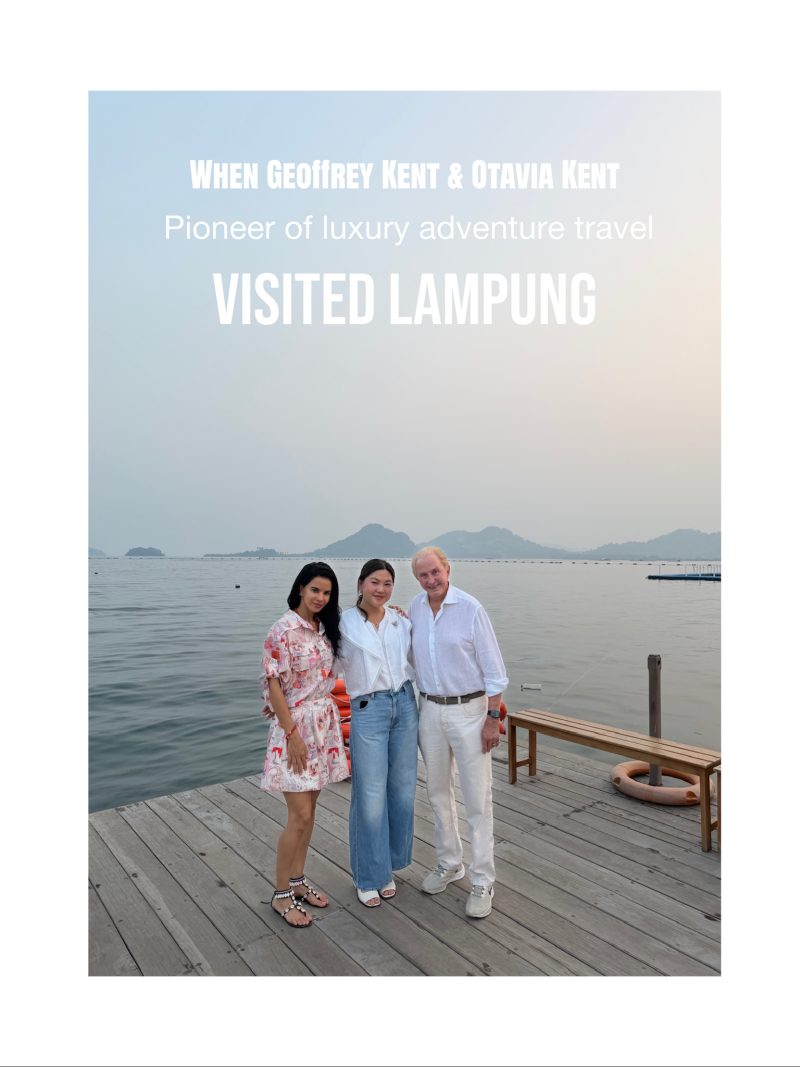 Geoffrey Kent Trip Keliling Dunia Singgah di Lampung, Bukan Bali atau Labuan Bajo