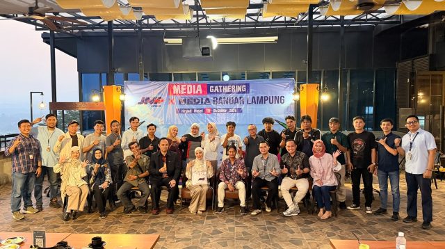  JNE Bandar Lampung Gelar Media Gathering, Angkat Peran Digital dan Logistik dalam Pengembangan UMKM